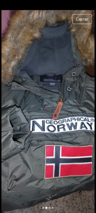 Chaqueta Geographical Norway Verde