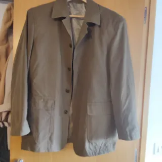 Americana hombre beige