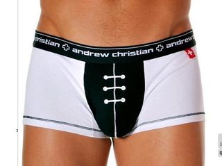 3 Calzoncillos Andrew Christian Football M y XL
