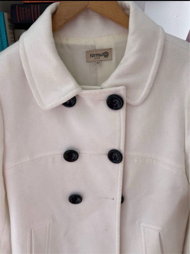 Abrigo Fórmula Joven Blanco