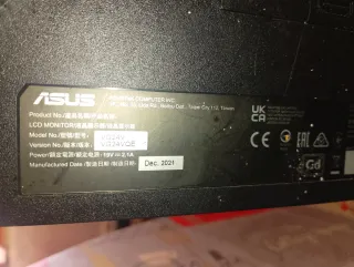 Monitor ASUS 24 Curvo Negro Asus tuf vq24