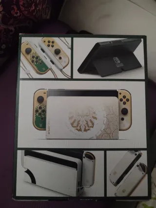 Nintendo Switch OLED Zelda Edition + 2 giochi