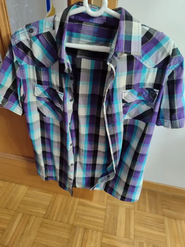 Camisa cuadros chico 