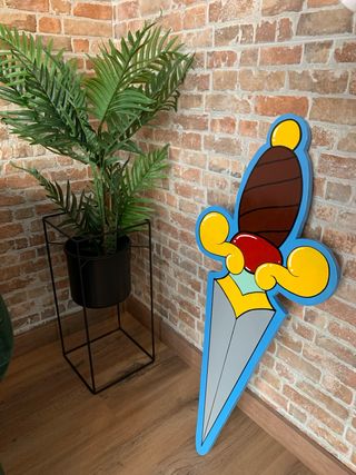 Espada artesanal de madera