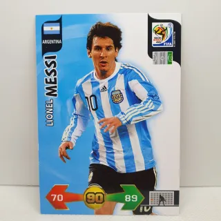 ⚽️ CROMO DE FUTBOL MESSI MUNDIAL SUDAFRICA 2010 