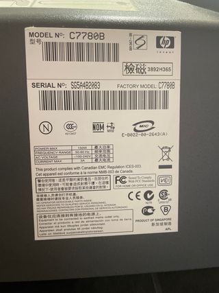Impresora HP Grande Formato Gris
