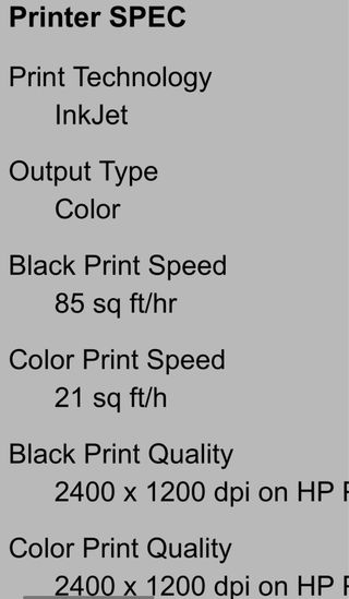 Impresora HP Grande Formato Gris
