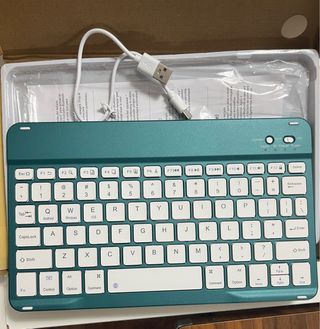 Teclado Bluetooth 5.0 Verde Oscuro