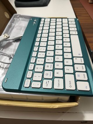 Teclado Bluetooth 5.0 Verde Oscuro