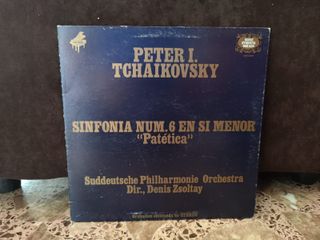Vinilo Tchaikovsky Sinfonía 6 Patética