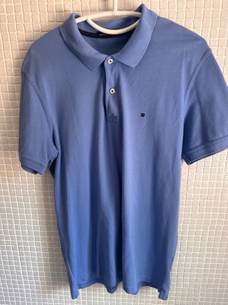 Polo Purificación García Azul Talla XL