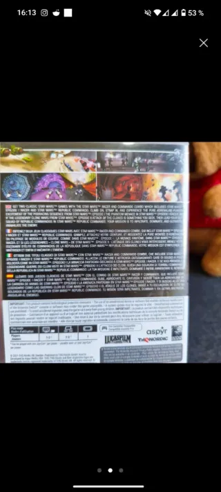 Star Wars Racer & Republic Commando Combo Switch