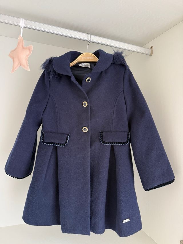 Abrigo paño y pelo Miranda Talla 6