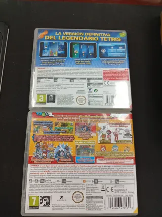 Pack 2 juegos Nintendo 3DS: Tetris y Yokai Watch.