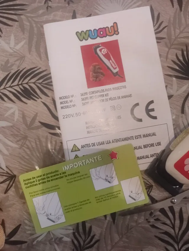 Cortapelos para mascotas Wuau! 11 piezas