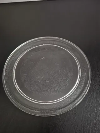 Plato de cristal para microondas