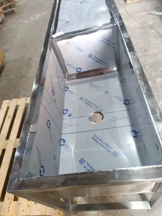 Fregadero industrial acero inox a medida 658746091