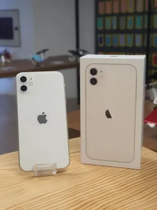 IPHONE 11 256GB BIANCO 100% BATTERIA 