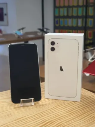 IPHONE 11 256GB BIANCO 100% BATTERIA 