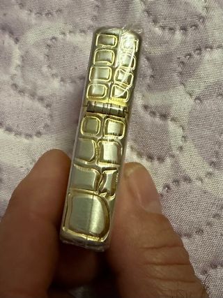 Zippo Japonés Plata 10 Micras Raro de 1999
