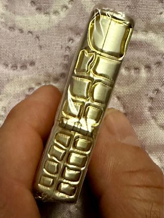 Zippo Japonés Plata 10 Micras Raro de 1999
