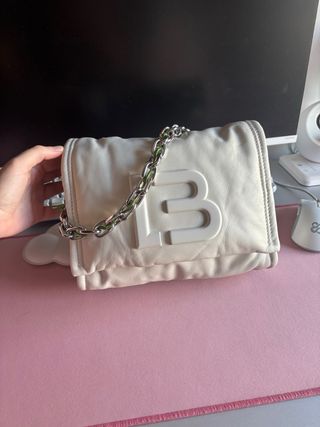 Bolso Piel Ovina 100% Bimba y Lola Original