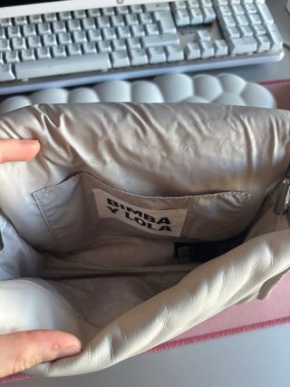 Bolso Piel Ovina 100% Bimba y Lola Original