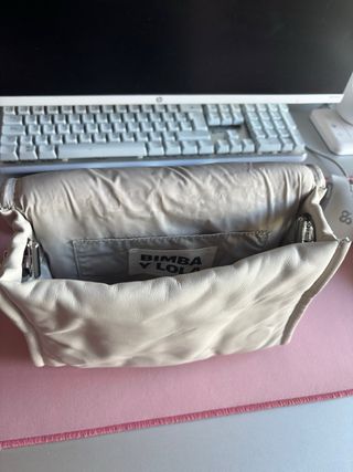 Bolso Piel Ovina 100% Bimba y Lola Original