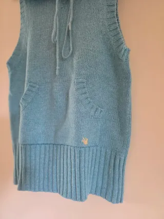 Gilet donna ZaraMaglione smanicato donna cappuccio