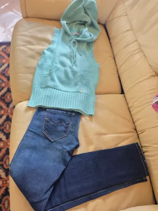 Gilet donna ZaraMaglione smanicato donna cappuccio