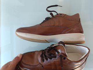 Scarpe marroni in pelle