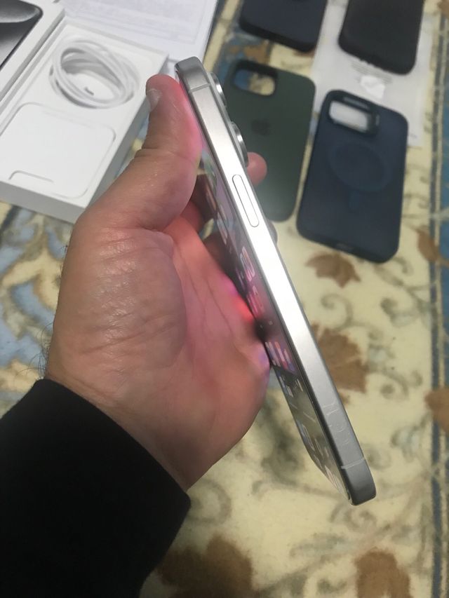 iPhone 15 Pro Max 256GB white perfetto stato 