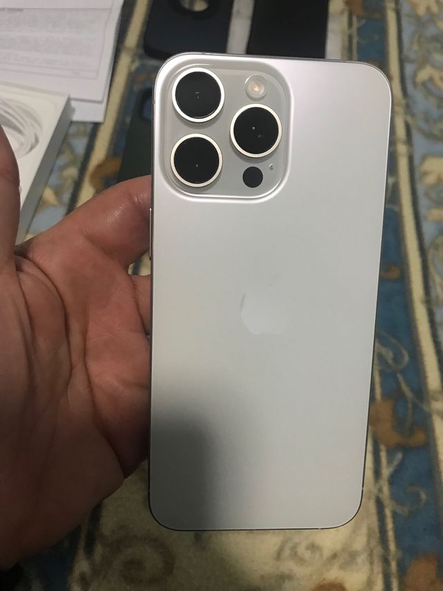 iPhone 15 Pro Max 256GB white perfetto stato 