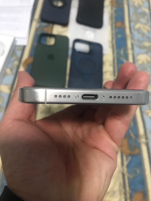 iPhone 15 Pro Max 256GB white perfetto stato 