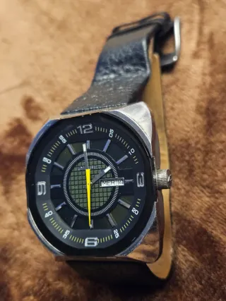 Reloj Diesel Caballero Negro/Plata