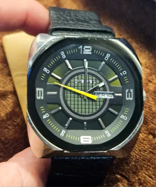 Reloj Diesel Caballero Negro/Plata