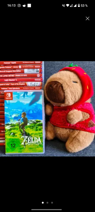 Zelda Breath of the Wild Nintendo Switch