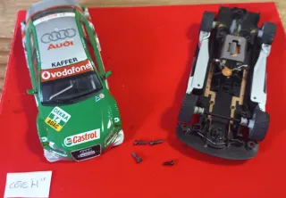 Scalextric Audi A4 DTM Verde ANALÓGICO