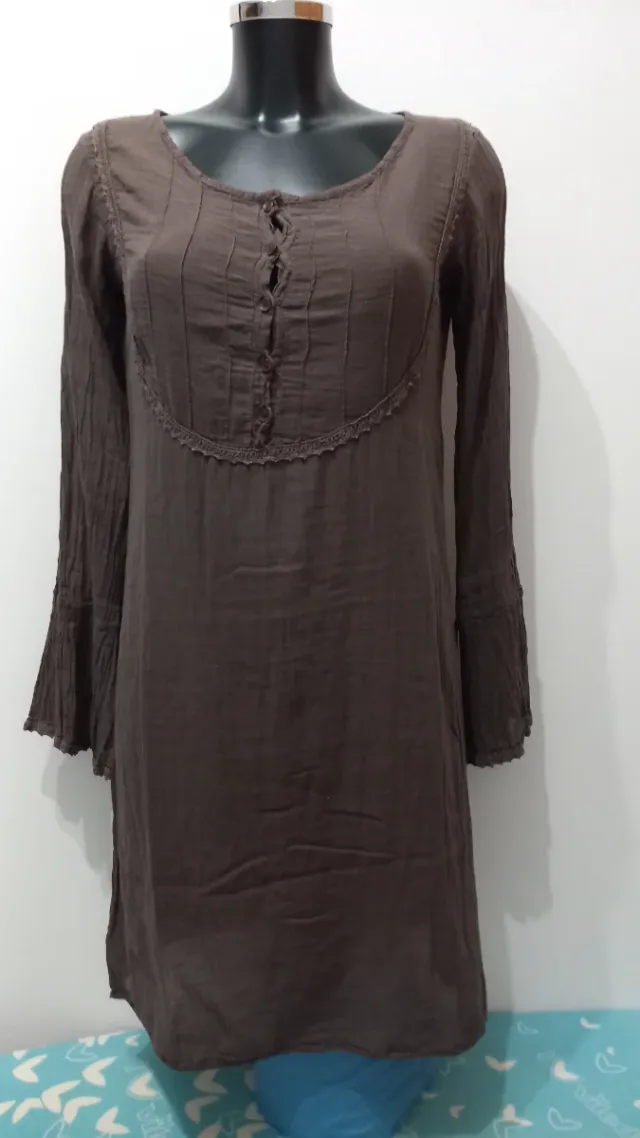 Abito tunica Quintessence marrone