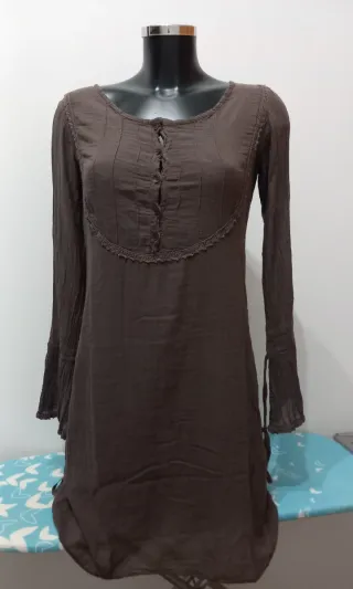 Abito tunica Quintessence marrone