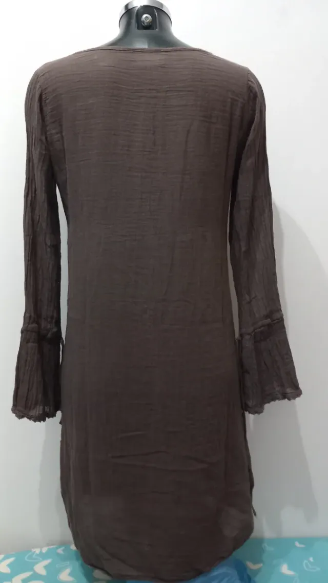 Abito tunica Quintessence marrone