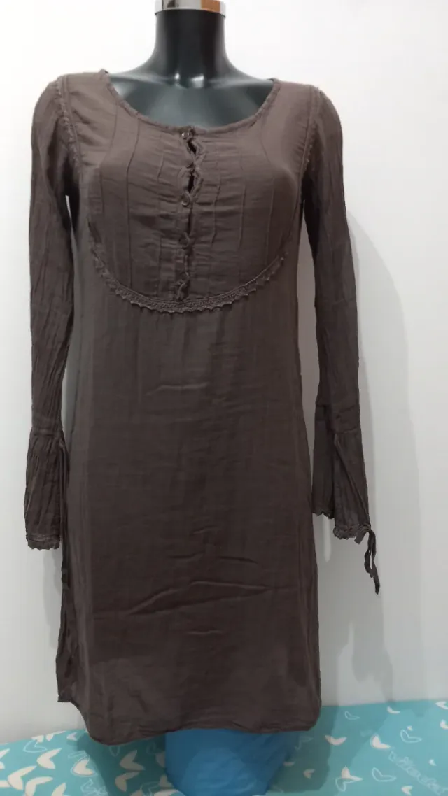 Abito tunica Quintessence marrone