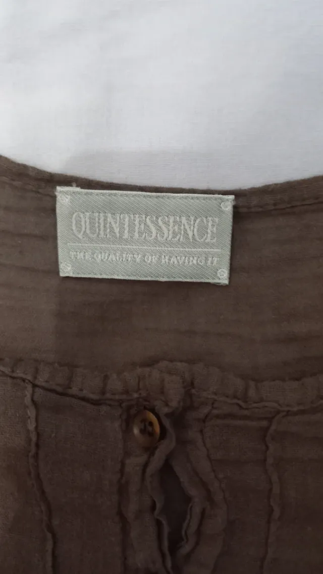 Abito tunica Quintessence marrone