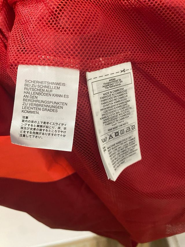 Giacca AS Roma Adidas JM Nuova L