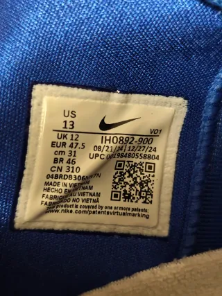 Nike Book 1 Denim Blue taglia US13