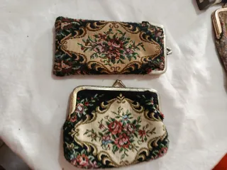 Monedero y funda gafas vintage floral