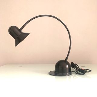 Coppia Lampade da Tavolo Vintage Nere