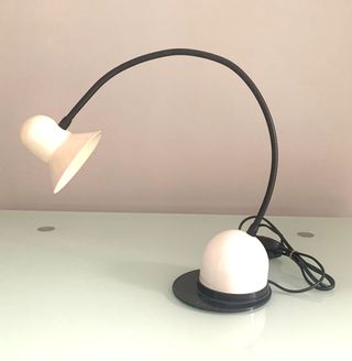 Coppia Lampade da Tavolo Vintage Nere