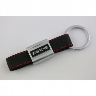 Llavero de cuero con logo amg mercedes Perfecto p
