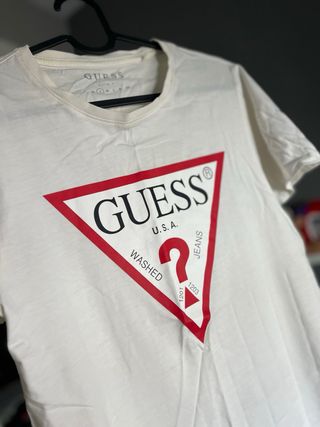 Camiseta Guess Blanca original